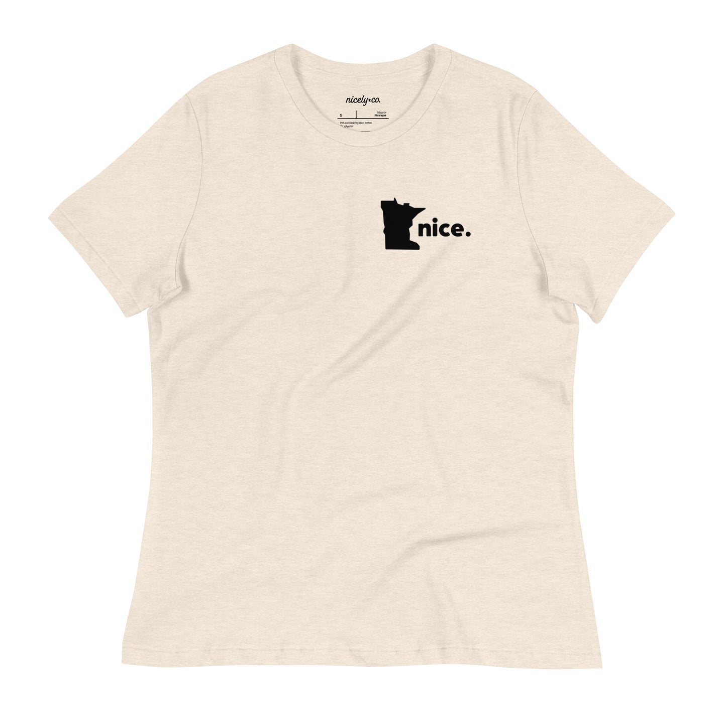 Minnesota Nice Women's Relaxed T-Shirt